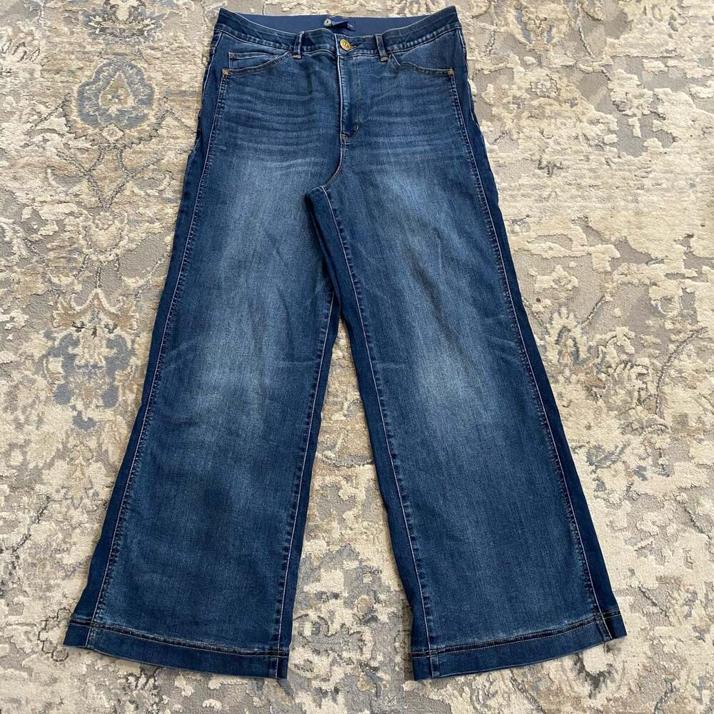Democracy Ab'solution Skylar Wide-Leg Jeans Size 16 B2528N0TA